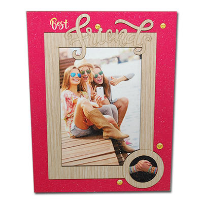 "Best Friend  Wooden Photo Frame -6017-006 - Click here to View more details about this Product